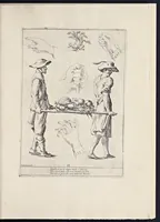 An illustration from Alfabeto in sogno : esemplare per disegnare (1683)