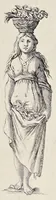 An illustration from Alfabeto in sogno : esemplare per disegnare (1683)