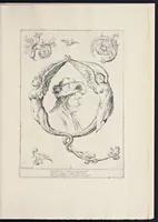 An illustration from Alfabeto in sogno : esemplare per disegnare (1683)