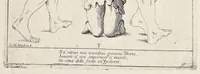 An illustration from Alfabeto in sogno : esemplare per disegnare (1683)
