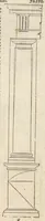 Picture 8 of 50 from Reglen van metselrijen op de vijue manieren van edificien : te wetene Thuscana, Dorica, Corinthia, eñ composita, ende daer by gesedt die exemplen vanden antiquijquen, die in din eeste deel met de leeringe van Vitruvio ouercommen : met noch toeghesedette figuren die inteerste met en waren ende sommige texten (1549), leaf 34