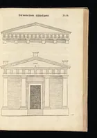 Picture 11 of 50 from Reglen van metselrijen op de vijue manieren van edificien : te wetene Thuscana, Dorica, Corinthia, eñ composita, ende daer by gesedt die exemplen vanden antiquijquen, die in din eeste deel met de leeringe van Vitruvio ouercommen : met noch toeghesedette figuren die inteerste met en waren ende sommige texten (1549), leaf 38