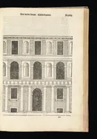 Picture 12 of 50 from Reglen van metselrijen op de vijue manieren van edificien : te wetene Thuscana, Dorica, Corinthia, eñ composita, ende daer by gesedt die exemplen vanden antiquijquen, die in din eeste deel met de leeringe van Vitruvio ouercommen : met noch toeghesedette figuren die inteerste met en waren ende sommige texten (1549), leaf 52