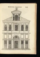 Picture 21 of 50 from Reglen van metselrijen op de vijue manieren van edificien : te wetene Thuscana, Dorica, Corinthia, eñ composita, ende daer by gesedt die exemplen vanden antiquijquen, die in din eeste deel met de leeringe van Vitruvio ouercommen : met noch toeghesedette figuren die inteerste met en waren ende sommige texten (1549), leaf 84