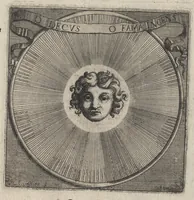 An illustration from Ludovici Magni Galliarvm et Navarræ regis, invicti, triumphantis, et pacifici : elvcvbratio anagrammatica-historica : symbolis illustrata (1679)