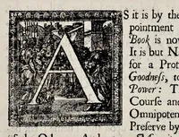 Picture 2 of 30 from The history of the coronation of the most high, most mighty, and most excellent monarch, James II, by the grace of God, king of England, Scotland, France and Ireland, defender of the faith, &c. and of his royal consort Queen Mary : solemnized in the collegiate church of St. Peter in the city of Westminster, on Thursday the 23 of April, being the festival of St. George, in the year of Our Lord 1685 : with an exact account of the several preparations in order thereunto, Their Majesties most splendid processions, and their royal and magnificent feast in Westminster-Hall : the whole work illustrated with sculptures (1687), leaf 10