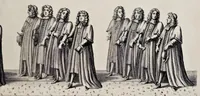 Picture 8 of 30 from The history of the coronation of the most high, most mighty, and most excellent monarch, James II, by the grace of God, king of England, Scotland, France and Ireland, defender of the faith, &c. and of his royal consort Queen Mary : solemnized in the collegiate church of St. Peter in the city of Westminster, on Thursday the 23 of April, being the festival of St. George, in the year of Our Lord 1685 : with an exact account of the several preparations in order thereunto, Their Majesties most splendid processions, and their royal and magnificent feast in Westminster-Hall : the whole work illustrated with sculptures (1687), leaf 116