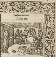 An illustration from Le pegme (1560)