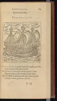 An illustration from Emblemata Andreæ Alciati I. C. clariss. Latinogallica : vnà cum succinctis argumentis, quibus emblematis cuiúsque sententia explicatur, ad calcem Alciati vita = Les emblemes Latin-Francois dv Seigneur Andre Alciat, excellent iurisconsulte, avec argumens succincts pour entendre le sens de chasque embleme, en fin est la vie d'Alcist : la version Françoise non encor veuë cy deuant (1584)