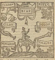 Picture 41 of 47 from Emblemata Andreæ Alciati I. C. clariss. Latinogallica : vnà cum succinctis argumentis, quibus emblematis cuiúsque sententia explicatur, ad calcem Alciati vita = Les emblemes Latin-Francois dv Seigneur Andre Alciat, excellent iurisconsulte, avec argumens succincts pour entendre le sens de chasque embleme, en fin est la vie d'Alcist : la version Françoise non encor veuë cy deuant (1584), leaf 534