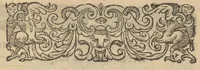 Picture 43 of 47 from Emblemata Andreæ Alciati I. C. clariss. Latinogallica : vnà cum succinctis argumentis, quibus emblematis cuiúsque sententia explicatur, ad calcem Alciati vita = Les emblemes Latin-Francois dv Seigneur Andre Alciat, excellent iurisconsulte, avec argumens succincts pour entendre le sens de chasque embleme, en fin est la vie d'Alcist : la version Françoise non encor veuë cy deuant (1584), leaf 566