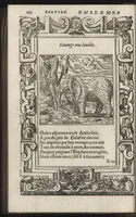 An illustration from Emblemes d'Alciat : de nouueau trãslatez en frãçois, vers pour vers iouxte les latins : ordonnez en lieux cõmuns, auec briefues expositions & figures nouuelles appropriées aux derniers emblemes (1549)