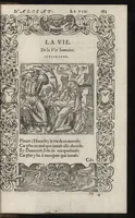 An illustration from Emblemes d'Alciat : de nouueau trãslatez en frãçois, vers pour vers iouxte les latins : ordonnez en lieux cõmuns, auec briefues expositions & figures nouuelles appropriées aux derniers emblemes (1549)