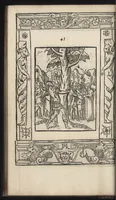 An illustration from La morosophie de Guillaume de la Perriere, Tolosain, Contenant Cent Emblemes moraux, illustrez de Cent Tetrastiques Latins, reduitz en autant de Quatrains Françoys (1553)