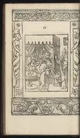 An illustration from La morosophie de Guillaume de la Perriere, Tolosain, Contenant Cent Emblemes moraux, illustrez de Cent Tetrastiques Latins, reduitz en autant de Quatrains Françoys (1553)