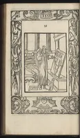 An illustration from La morosophie de Guillaume de la Perriere, Tolosain, Contenant Cent Emblemes moraux, illustrez de Cent Tetrastiques Latins, reduitz en autant de Quatrains Françoys (1553)