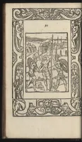 An illustration from La morosophie de Guillaume de la Perriere, Tolosain, Contenant Cent Emblemes moraux, illustrez de Cent Tetrastiques Latins, reduitz en autant de Quatrains Françoys (1553)