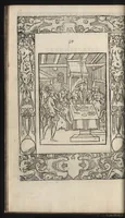 An illustration from La morosophie de Guillaume de la Perriere, Tolosain, Contenant Cent Emblemes moraux, illustrez de Cent Tetrastiques Latins, reduitz en autant de Quatrains Françoys (1553)