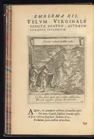 Picture 4 of 27 from Orpheus eucharisticus, siue, Deus absconditus humanitatis illecebris illustriores mundi partes ad se pertrahens, vltroneas arcanae maiestatis adoratrices : opus nouum, in varias historicorum emblematum aeneis tabulis incisorum centurias distinctum, quae strictâ, solutâque oratione explanantur, adiectis authorum fontibus ex quibus eruuntur : tomus primus, primam centuriam complectens (1657), leaf 133