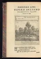 Picture 18 of 27 from Orpheus eucharisticus, siue, Deus absconditus humanitatis illecebris illustriores mundi partes ad se pertrahens, vltroneas arcanae maiestatis adoratrices : opus nouum, in varias historicorum emblematum aeneis tabulis incisorum centurias distinctum, quae strictâ, solutâque oratione explanantur, adiectis authorum fontibus ex quibus eruuntur : tomus primus, primam centuriam complectens (1657), leaf 501