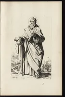 An illustration from Salvatoris Beatae Mariae Virginis sanctorvm apostolorvm icones (1631)