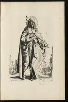 An illustration from Salvatoris Beatae Mariae Virginis sanctorvm apostolorvm icones (1631)