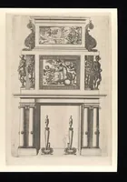 An illustration from Second livre d'architectvre, contenant plvsievrs et diverses ordonnances de cheminees, lvcarnes, portes, fonteines, puis, & pauillons, pour enrichir tant le dedans que le dehors de tous edifices. Auec les desseings de dix sepultures toutes differentes (1561)