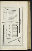 An illustration from Aeloude en hedendaegsche scheeps-bouw en bestier : waer in wijtloopigh wert verhandelt, de wijze van scheeps-timmeren, by Grieken en Romeynen : scheeps-oeffeningen, strijden, tucht, straffe, wetten en gewoonten : beneffens evenmatige grootheden van schepen onses tijts, ontleet in alle hare deelen : verschil van bouwen tusschen uitheemschen en onzen landaert : indisch vaertuygh : galey-bouw : hedendaegsche scheeps-plichten : verrijckt met een reex verklaerde zee-mans spreeck-woorden en benamingen : doorgaens verciert met vele kopere platen (1671)
