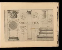 An illustration from Architectvra, die koestliche vnnd weitberumbte Khunst : welche besteht in fünfferley Art der Edifitien, alss namblich Tuscana, Dorica, Ionica, Corinthia, vnnd Composita : diese seind allhie gestelt mitt ihre fundamentale Reglen, vmd die selbige nach die Simmetria, deutlich zu machen mehrthails vber ein stimmend, mit die Lehr von Vitruvio : item ist noch hie bey gefügt viel schöne vnnd herrliche antiquische Edifitien, wie dann auch ettliche modernische Gebewden, nach vorgemelter Khunst der Architectur, in Perspectiva gestellt : sehr nützlich für allen Mahlern, Bildhauweren, Architectur, oder Baumaistern, Maurer, Stainhawern, Zimmerleuten, etc. sampt allen Liebhabern dieser Khunst (1606)