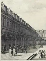 An illustration from Beschryvinge van Amsterdam : zynde een naukeurige verhandelinge van desselfs eerste oorspruk uyt den huyse der heeren van Amstel, en Amstellant : haar vergrootingen, rykdom, en wyze van regeeringe, tot den jare 1691 : voor dezen uit verscheide oude historie-schryvers be eengesteld, en uytgegeven : en nu uit een meenigte van oude schriften, authentyke stukken, en met kopere afbeeldingen verciert, nooit voor desen gedruckt geweest, beschreven, en vermeerdert (1693)