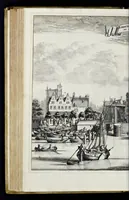 An illustration from Beschryvinge van Amsterdam : zynde een naukeurige verhandelinge van desselfs eerste oorspruk uyt den huyse der heeren van Amstel, en Amstellant : haar vergrootingen, rykdom, en wyze van regeeringe, tot den jare 1691 : voor dezen uit verscheide oude historie-schryvers be eengesteld, en uytgegeven : en nu uit een meenigte van oude schriften, authentyke stukken, en met kopere afbeeldingen verciert, nooit voor desen gedruckt geweest, beschreven, en vermeerdert (1693)