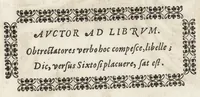 Picture 3 of 17 from De rebvs praeclare gestis a Sixto V. Pon. Max. : Io. Francisci Bordini I.C. et praesbiteri Ro. carminum liber primvs (1588), leaf 14