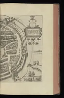 An illustration from Descrittione di m. Lodovico Gvicciardini, gentilhvomo fiorentino, di tvtti i paesi Bassi, altrimenti detti Germania inferiore : con tutte le carte di geographia del paese, & col ritratto al naturale di molte terre principali : riueduta di nuouo, & ampliata per tutto la terza volta dal medesimo autore : con amplissimo indice di tutte le cose piu memorabili (1588)