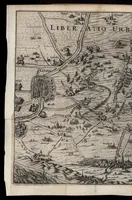 An illustration from Beschrijvinge der stadt Leyden : inhoudende 't begin, den voortgang, ende den wasdom der selver ... : in desen tweeden druck, boven vele vermeerderingen, vergroot met een derde deel, inhoudende den staet ende regeringe der stad Leyden ... (1641)