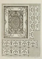 Picture 7 of 9 from Nouveaux dessins de pieds de tables et de vases et consoles de sculpture en bois (1700), leaf 24