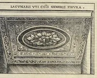 Picture 22 of 66 from Di Lucio Vitruuio Pollione De architectura libri dece : traducti de latino in vulgare, affigurati, cõmentati, & con mirando ordine insigniti: per il quale facilmente potrai trouare la multitudine de li abstrusi & reconditi vocabuli a li soi loci & in epsa tabula con summo studio expositi & enucleati ad immensa utilitate de ciascuno studioso & beniuolo di epsa opera (1521), leaf 106