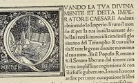 Picture 2 of 66 from Di Lucio Vitruuio Pollione De architectura libri dece : traducti de latino in vulgare, affigurati, cõmentati, & con mirando ordine insigniti: per il quale facilmente potrai trouare la multitudine de li abstrusi & reconditi vocabuli a li soi loci & in epsa tabula con summo studio expositi & enucleati ad immensa utilitate de ciascuno studioso & beniuolo di epsa opera (1521), leaf 20