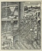 Picture 63 of 66 from Di Lucio Vitruuio Pollione De architectura libri dece : traducti de latino in vulgare, affigurati, cõmentati, & con mirando ordine insigniti: per il quale facilmente potrai trouare la multitudine de li abstrusi & reconditi vocabuli a li soi loci & in epsa tabula con summo studio expositi & enucleati ad immensa utilitate de ciascuno studioso & beniuolo di epsa opera (1521), leaf 357