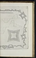 Picture 16 of 21 from L'architecture militaire moderne, ou, Fortification : confirmée par diverses histoires tant anciennes que nouvelles, & enrichie des figures des principales forteresses qui sont en l'Europe (1648), leaf 754