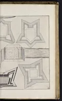 Picture 17 of 21 from L'architecture militaire moderne, ou, Fortification : confirmée par diverses histoires tant anciennes que nouvelles, & enrichie des figures des principales forteresses qui sont en l'Europe (1648), leaf 762