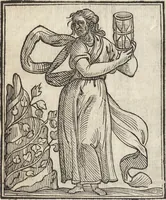 An illustration from Iconologia di Cesare Ripa perugino, caualier de' santi Mauritio & Lazaro. Divisa in tre libri, ne i quali si esprimono varie imagini di virtù, vitij, passioni humane, affetti, atti, discipline, humori, elementi, corpi celesti, prouincie d'Italia, fiumi, & altre materie infinite vtili ad ogni stato di persone. Ampliata dal sig. cav. Gio. Zaratino Castellini romano in questa vltima editione di imagini & discorsi, con indici copiosi, & ricorretta (1669)