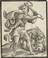 An illustration from Iconologia di Cesare Ripa perugino, caualier de' santi Mauritio & Lazaro. Divisa in tre libri, ne i quali si esprimono varie imagini di virtù, vitij, passioni humane, affetti, atti, discipline, humori, elementi, corpi celesti, prouincie d'Italia, fiumi, & altre materie infinite vtili ad ogni stato di persone. Ampliata dal sig. cav. Gio. Zaratino Castellini romano in questa vltima editione di imagini & discorsi, con indici copiosi, & ricorretta (1669)