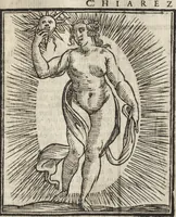 An illustration from Iconologia di Cesare Ripa perugino, caualier de' santi Mauritio & Lazaro. Divisa in tre libri, ne i quali si esprimono varie imagini di virtù, vitij, passioni humane, affetti, atti, discipline, humori, elementi, corpi celesti, prouincie d'Italia, fiumi, & altre materie infinite vtili ad ogni stato di persone. Ampliata dal sig. cav. Gio. Zaratino Castellini romano in questa vltima editione di imagini & discorsi, con indici copiosi, & ricorretta (1669)