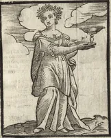 An illustration from Iconologia di Cesare Ripa perugino, caualier de' santi Mauritio & Lazaro. Divisa in tre libri, ne i quali si esprimono varie imagini di virtù, vitij, passioni humane, affetti, atti, discipline, humori, elementi, corpi celesti, prouincie d'Italia, fiumi, & altre materie infinite vtili ad ogni stato di persone. Ampliata dal sig. cav. Gio. Zaratino Castellini romano in questa vltima editione di imagini & discorsi, con indici copiosi, & ricorretta (1669)