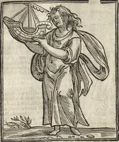 An illustration from Iconologia di Cesare Ripa perugino, caualier de' santi Mauritio & Lazaro. Divisa in tre libri, ne i quali si esprimono varie imagini di virtù, vitij, passioni humane, affetti, atti, discipline, humori, elementi, corpi celesti, prouincie d'Italia, fiumi, & altre materie infinite vtili ad ogni stato di persone. Ampliata dal sig. cav. Gio. Zaratino Castellini romano in questa vltima editione di imagini & discorsi, con indici copiosi, & ricorretta (1669)