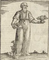 An illustration from Iconologia di Cesare Ripa perugino, caualier de' santi Mauritio & Lazaro. Divisa in tre libri, ne i quali si esprimono varie imagini di virtù, vitij, passioni humane, affetti, atti, discipline, humori, elementi, corpi celesti, prouincie d'Italia, fiumi, & altre materie infinite vtili ad ogni stato di persone. Ampliata dal sig. cav. Gio. Zaratino Castellini romano in questa vltima editione di imagini & discorsi, con indici copiosi, & ricorretta (1669)