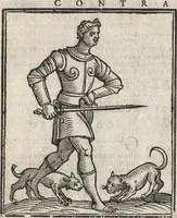 Picture 73 of 359 from Iconologia di Cesare Ripa perugino, caualier de' santi Mauritio & Lazaro. Divisa in tre libri, ne i quali si esprimono varie imagini di virtù, vitij, passioni humane, affetti, atti, discipline, humori, elementi, corpi celesti, prouincie d'Italia, fiumi, & altre materie infinite vtili ad ogni stato di persone. Ampliata dal sig. cav. Gio. Zaratino Castellini romano in questa vltima editione di imagini & discorsi, con indici copiosi, & ricorretta (1669), leaf 177
