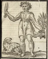 Picture 85 of 359 from Iconologia di Cesare Ripa perugino, caualier de' santi Mauritio & Lazaro. Divisa in tre libri, ne i quali si esprimono varie imagini di virtù, vitij, passioni humane, affetti, atti, discipline, humori, elementi, corpi celesti, prouincie d'Italia, fiumi, & altre materie infinite vtili ad ogni stato di persone. Ampliata dal sig. cav. Gio. Zaratino Castellini romano in questa vltima editione di imagini & discorsi, con indici copiosi, & ricorretta (1669), leaf 192