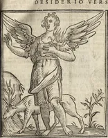Picture 89 of 359 from Iconologia di Cesare Ripa perugino, caualier de' santi Mauritio & Lazaro. Divisa in tre libri, ne i quali si esprimono varie imagini di virtù, vitij, passioni humane, affetti, atti, discipline, humori, elementi, corpi celesti, prouincie d'Italia, fiumi, & altre materie infinite vtili ad ogni stato di persone. Ampliata dal sig. cav. Gio. Zaratino Castellini romano in questa vltima editione di imagini & discorsi, con indici copiosi, & ricorretta (1669), leaf 206