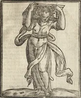 An illustration from Iconologia di Cesare Ripa perugino, caualier de' santi Mauritio & Lazaro. Divisa in tre libri, ne i quali si esprimono varie imagini di virtù, vitij, passioni humane, affetti, atti, discipline, humori, elementi, corpi celesti, prouincie d'Italia, fiumi, & altre materie infinite vtili ad ogni stato di persone. Ampliata dal sig. cav. Gio. Zaratino Castellini romano in questa vltima editione di imagini & discorsi, con indici copiosi, & ricorretta (1669)